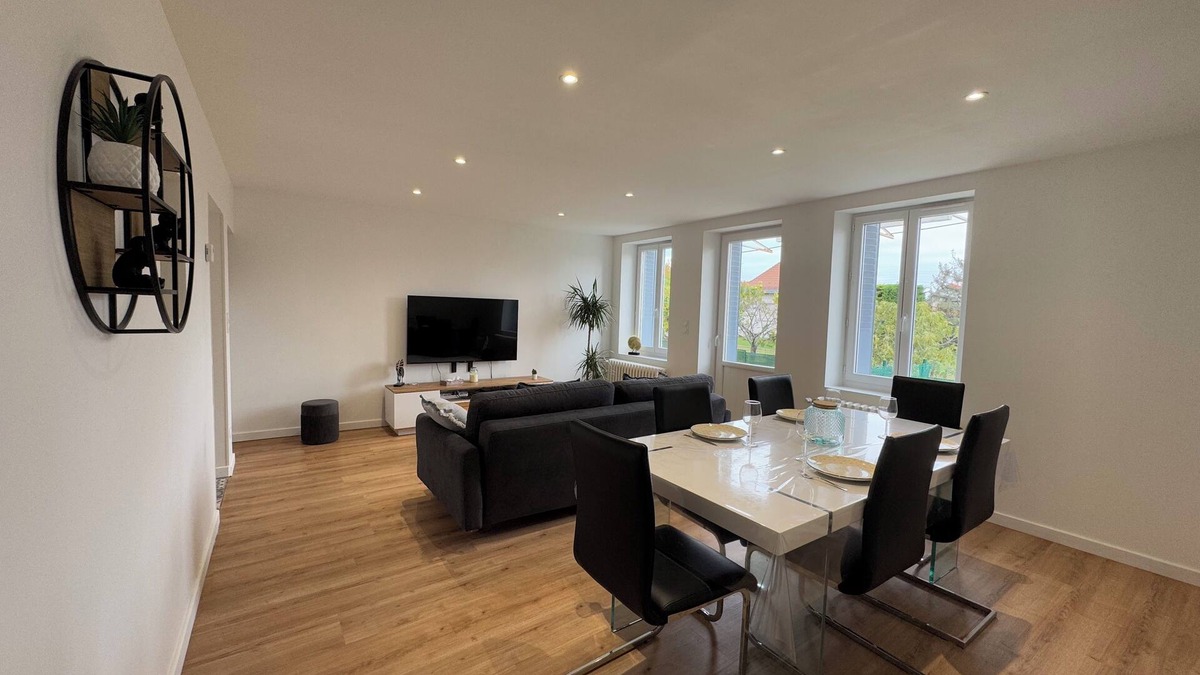 La Glaciere Apartment | Appartement T3 Avec Jardin à 15 mn du Centre de Clermont Ferrand