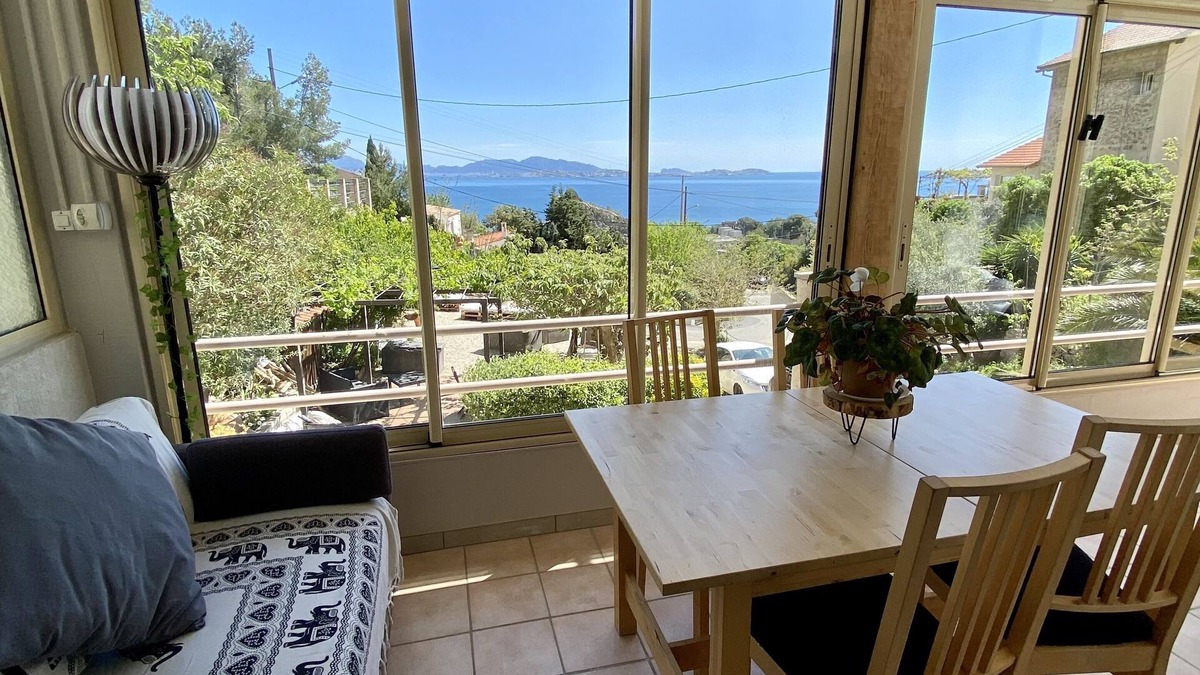 Niolon Apartment | Appartement Tigueda, Véranda, vue mer