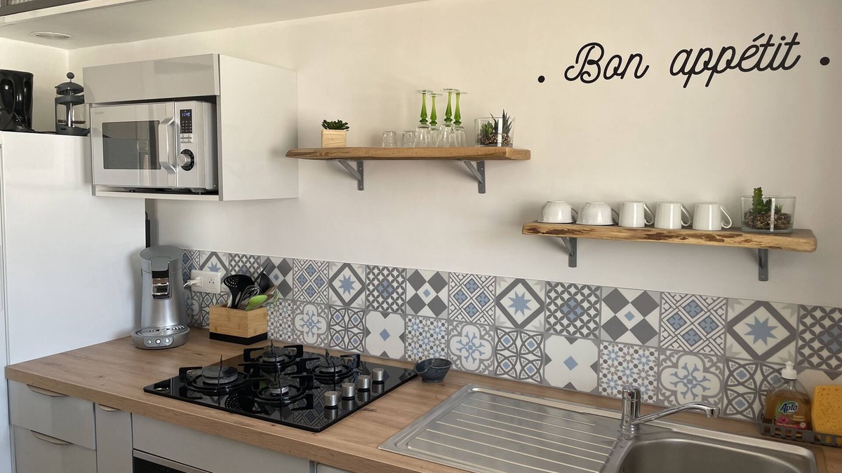Vernet-les-Bains Apartment | Appartement Tout Équipé Avec Balcon et Deux Chambres