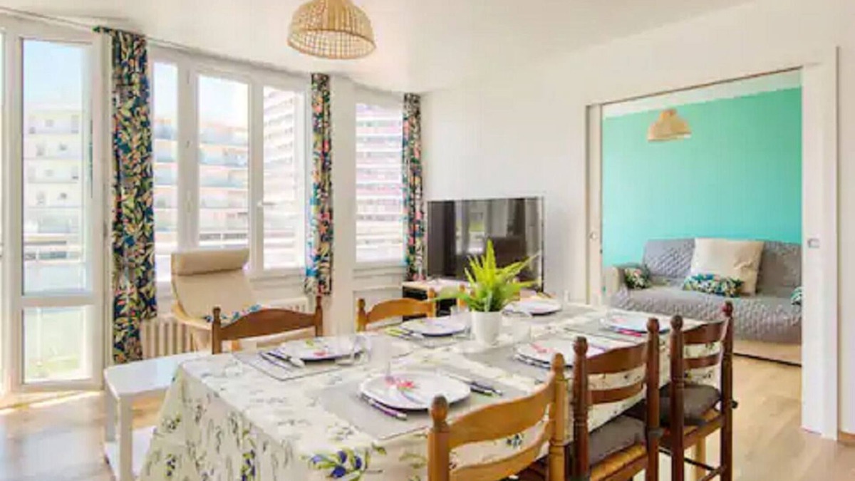 Saint-Lambert Apartment | Appartement Traversant Avec Balcons Plage des Catalans