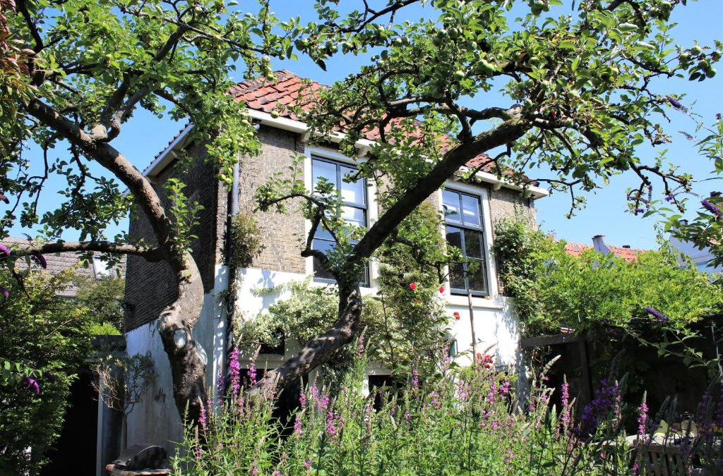 Gouda House | Apple Tree Cottage - charming home at beautiful canal in our idyllic garden