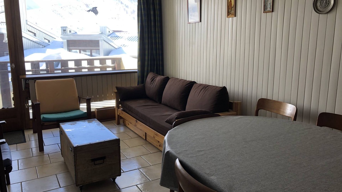 Val Claret Apartment | Appt 2100 B Tignes le Lavachet: 70 m2- 6 people-2 bedrooms-1 bathroom