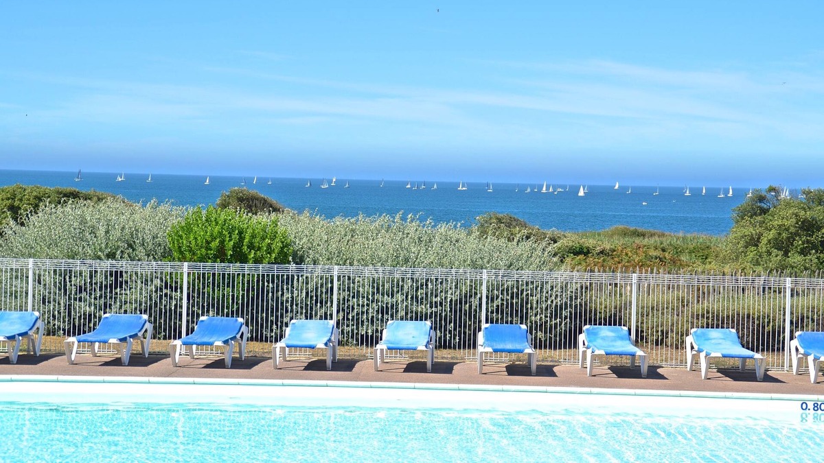 Chateau-d'Olonne Apartment | APPT C107 - Apt Waterfront, 2 heated pools, family residence