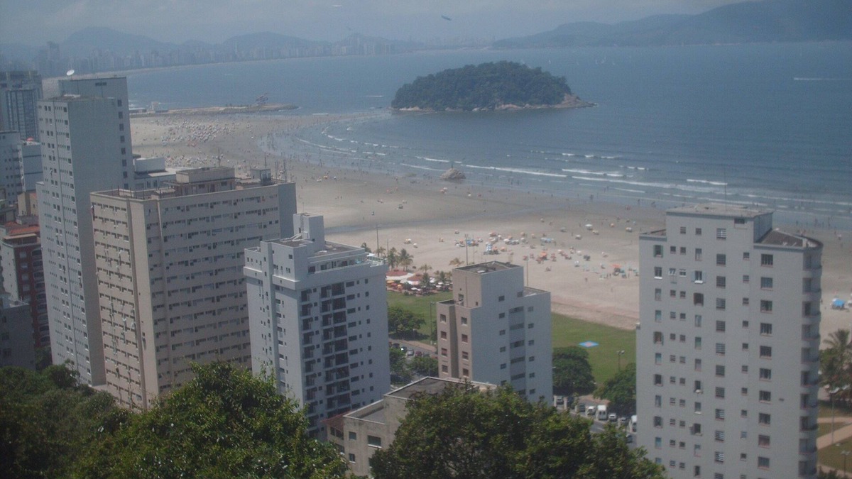 Aparecida Apartment | Apt fte beach with panoramic view, 2 bedrooms, Wi-Fi, Aparecida Beach (channel 5)