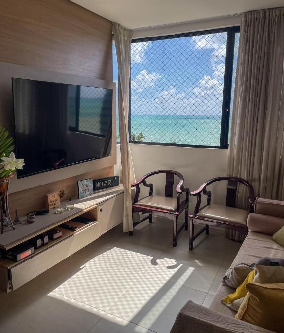Cruz das Almas Apartment | Apt Orly 903 I 1min da Praia I Piscina I Vista Mar