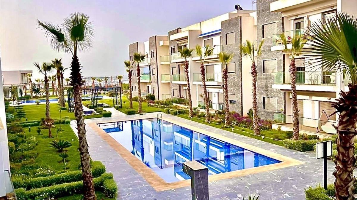 Soualem Trifiya Condo | Apt Tamaris/Sidi Rahal sea view, feet in the water