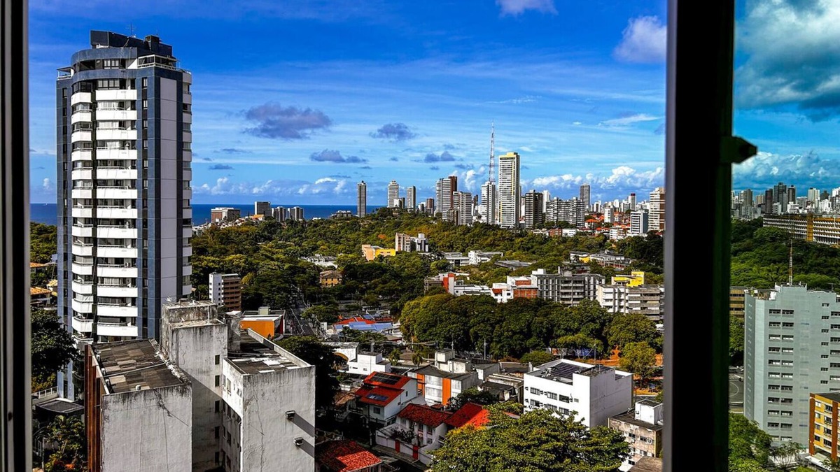 Federacao Apartment | Apto aconchegante c WiFi,ar-condicionado e garagem