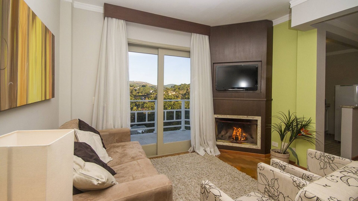 Vila Everest Apartment | Apto Clean of 02 dormitories in Campos do Jordão.