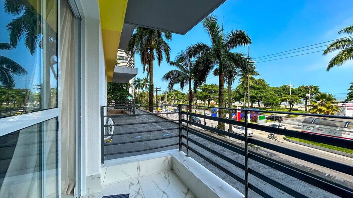 Boqueirao Apartment | Apto confortável e estiloso com wi-fi a beira mar