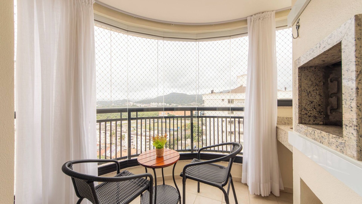 Trindade Apartment | Apto moderno com piscina e academia QN1439