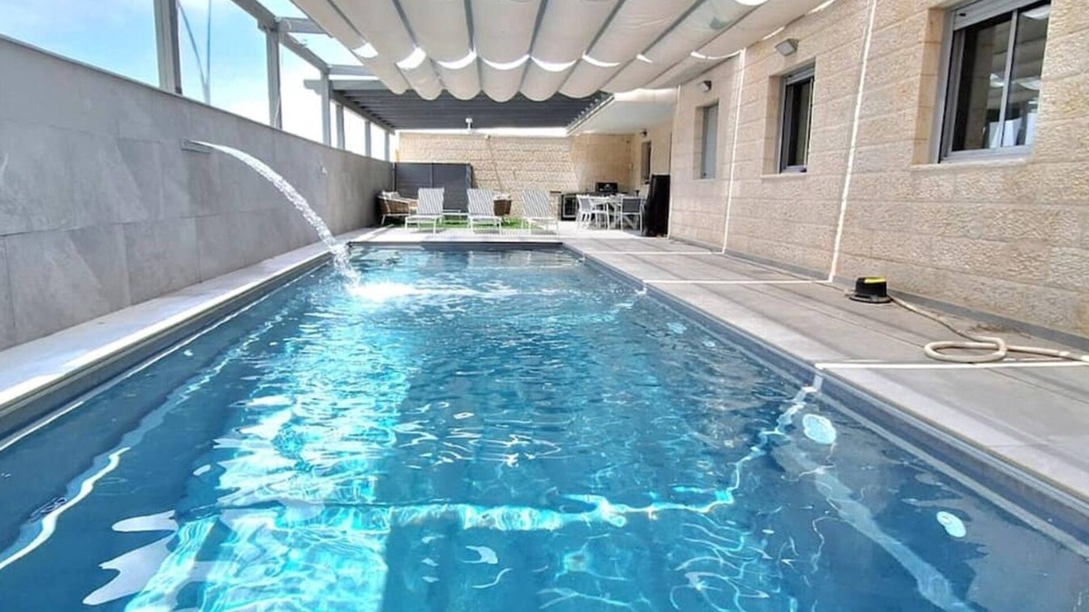 Beit Shemesh Apartment | Aqua suite with private pool