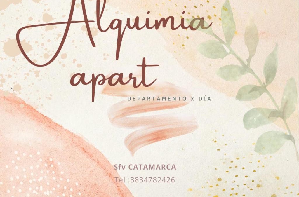 Catamarca Apartment | ALQUIMIA APART