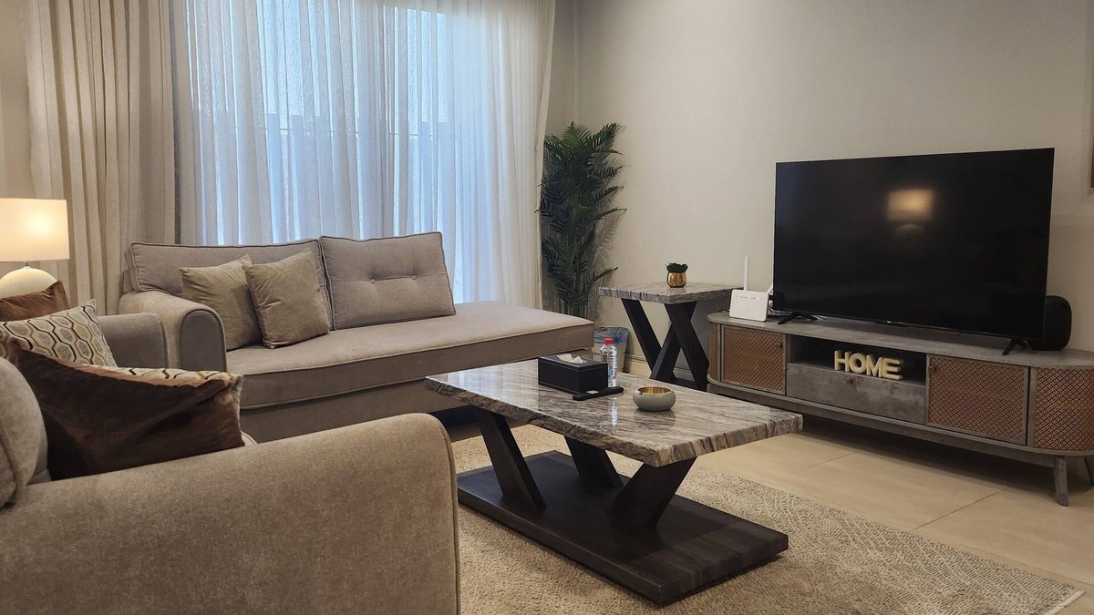 Al Aqiq Apartment | Arabian Nights - Modern 3BR Apt in Riyadh, KAFD