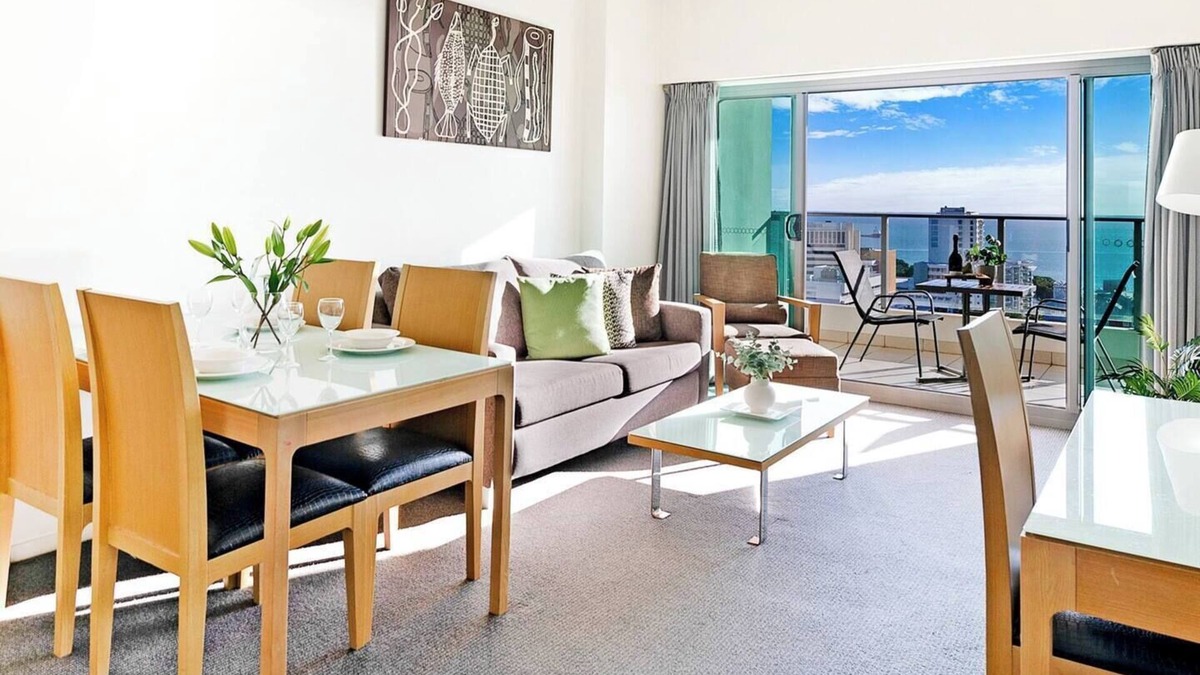 Darwin City Centre Apartment | Arafura Suites Dual Studio Resort style Getaway