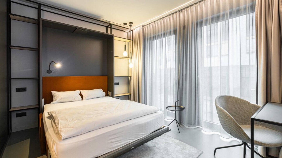 Zentrum-Nord Apartment | Arbio I Yuma Studio S with balcony Leipzig Hauptbahnhof