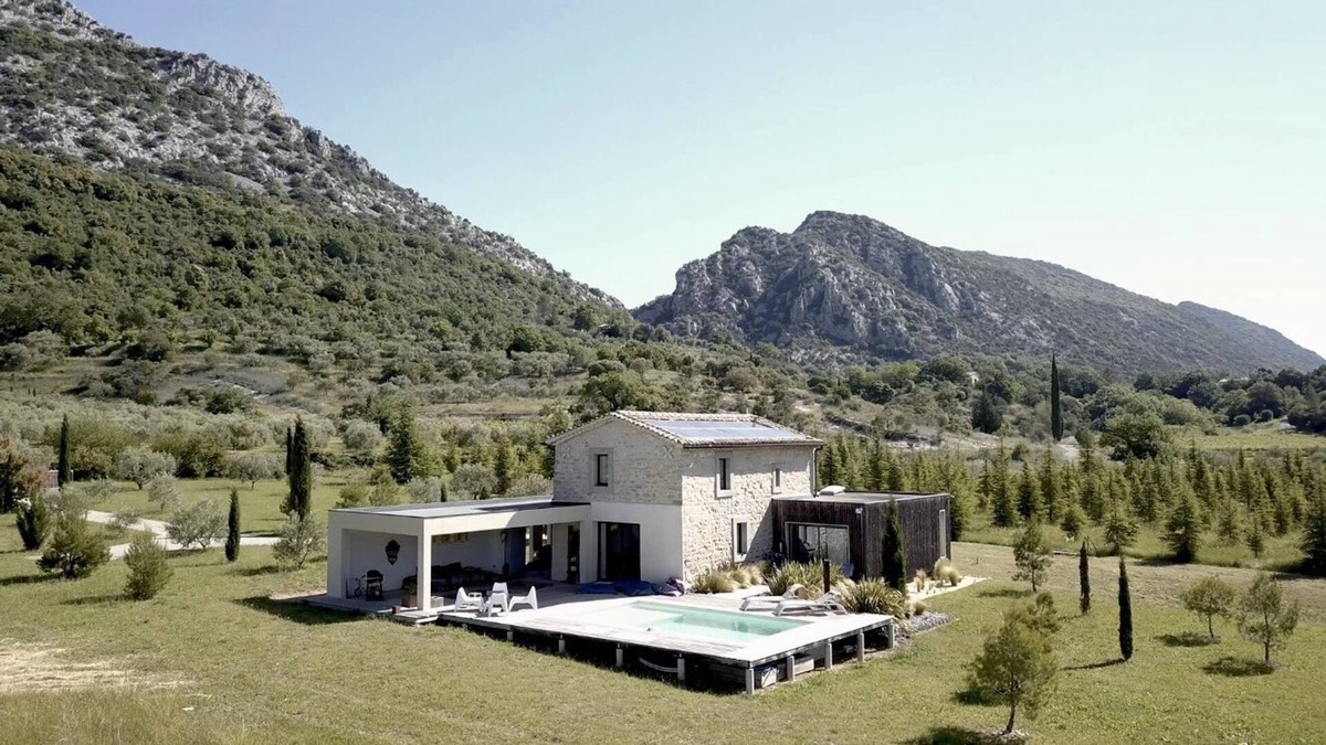 La Cadiere-et-Cambo House | Architect house at the foot of the Cévennes