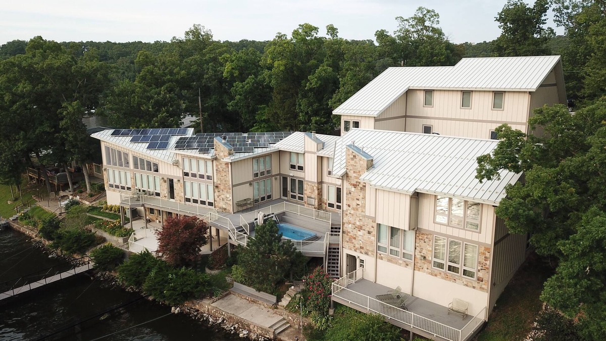 Osage Beach House | Architectural Wonder in Heart of Osage Beach w/Private Dock, Hot Tub & kayaks