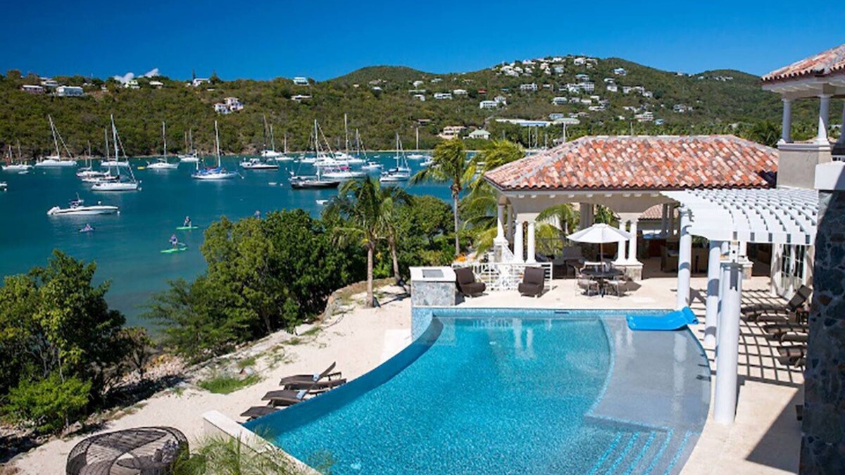 Great Cruz Bay Villa | Ardisia: Luxury Waterfront Villa!