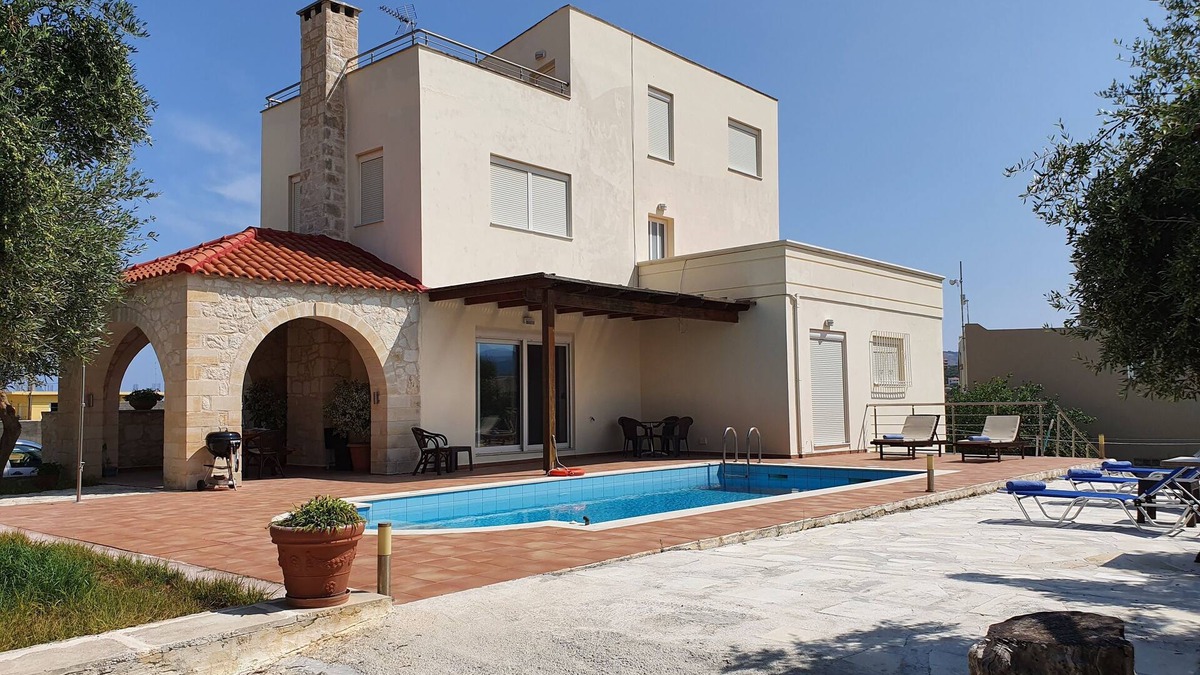 Kalyves Villa | Argo Villa Kalyves - Detached Villa with Private Pool