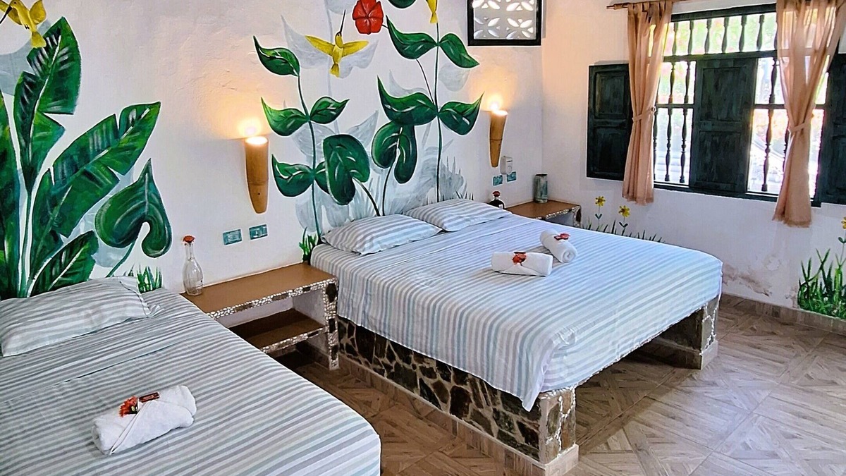Puebloviejo Cabin | Arhuaco Cabin at Chévere Beach: Comfort and Nature in Front of the Caribbean Sea