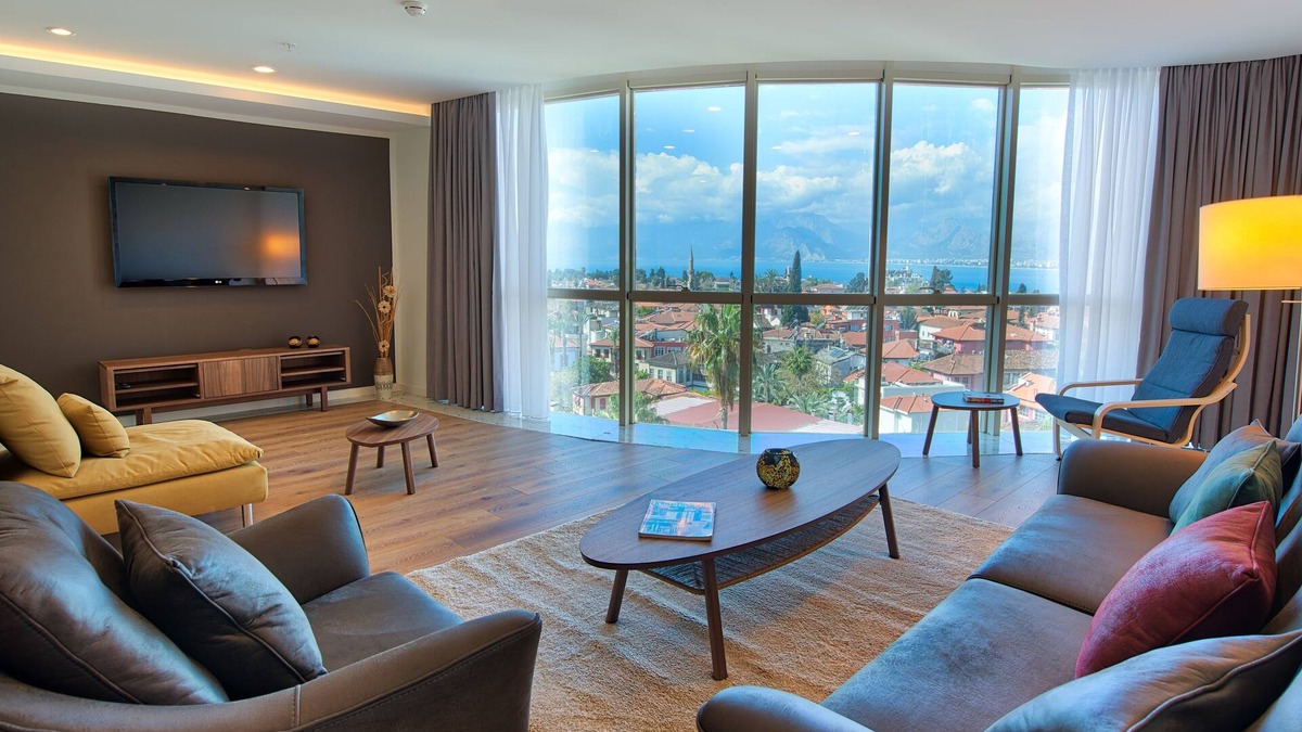Konyaalti Apartment | ARKK HOMES 5,6,7,8 / 2 BEDROOM APARTMENT WITH SEA VIEW Max. 5 people capacity.