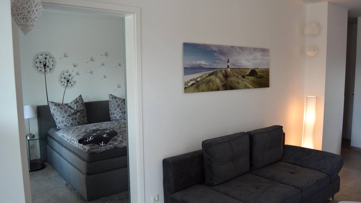 Dangast Apartment | "Arrive, feel good" great location in Nordsee Park Dangast, 3 pers. 50m²