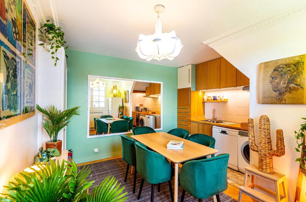 Meudon Apartment | Art & Curiosity Cabinet Style Appartement with Paris view, Villa des Ammonites