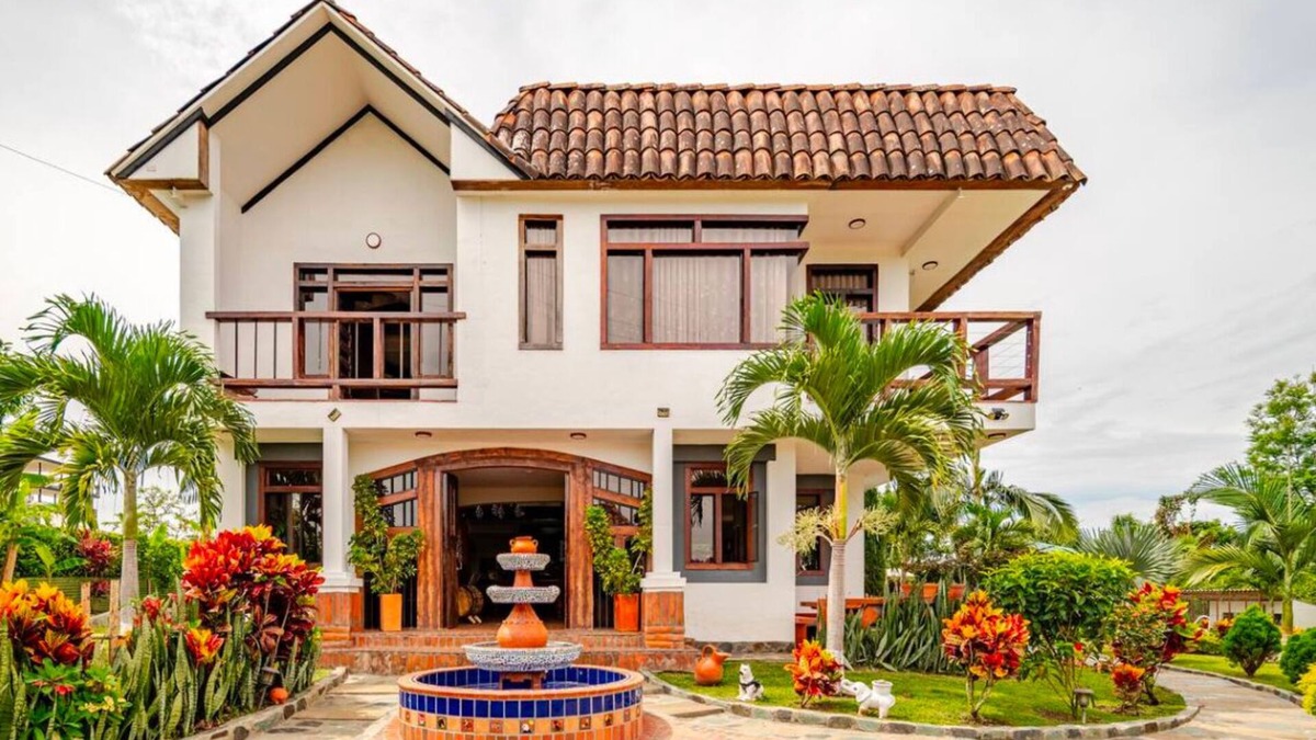Quimbaya Ski Chalet | Art Tropical Retreat for Relaxation, Barbecue, and Quality Family Time!"