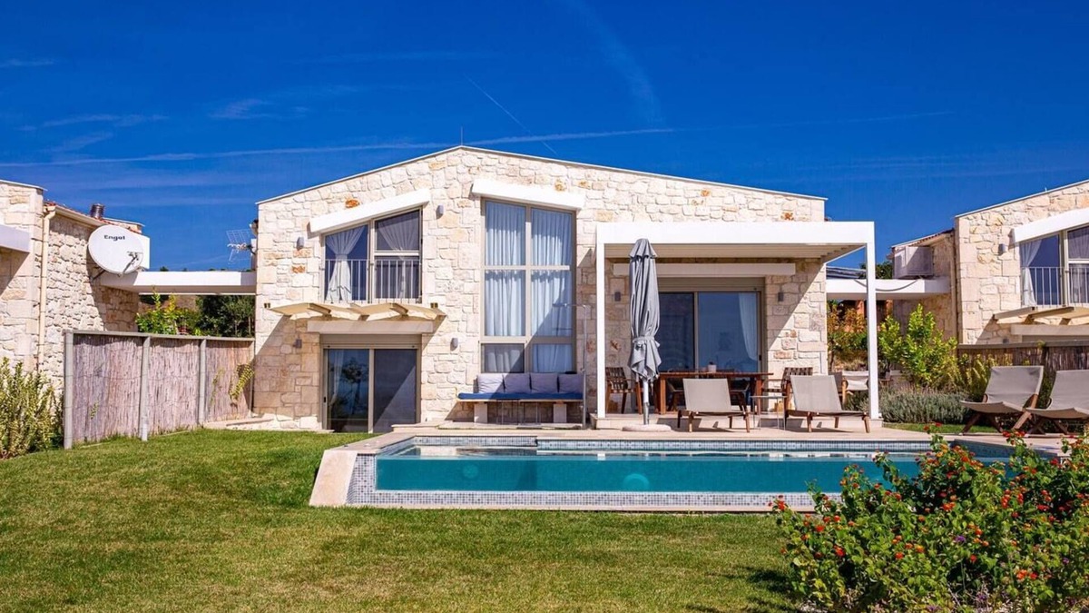 Nikita Villa | ArtHill eco villas - Villa Louiza with private pool and sea view
