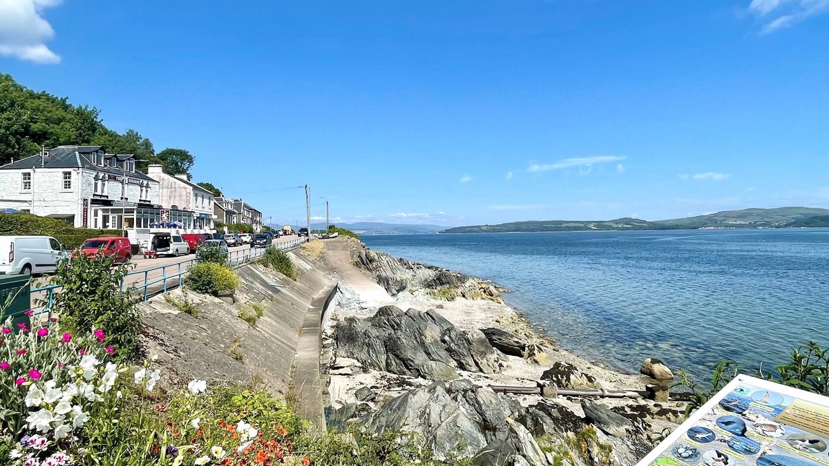 Innellan Cottage | Arthur's Seat, elevated cottage, sea views