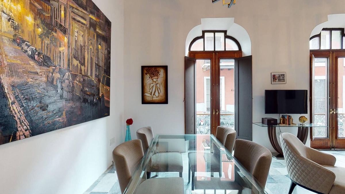 Mercado Apartment | Artsy Colonial Apartment in Old San Juan