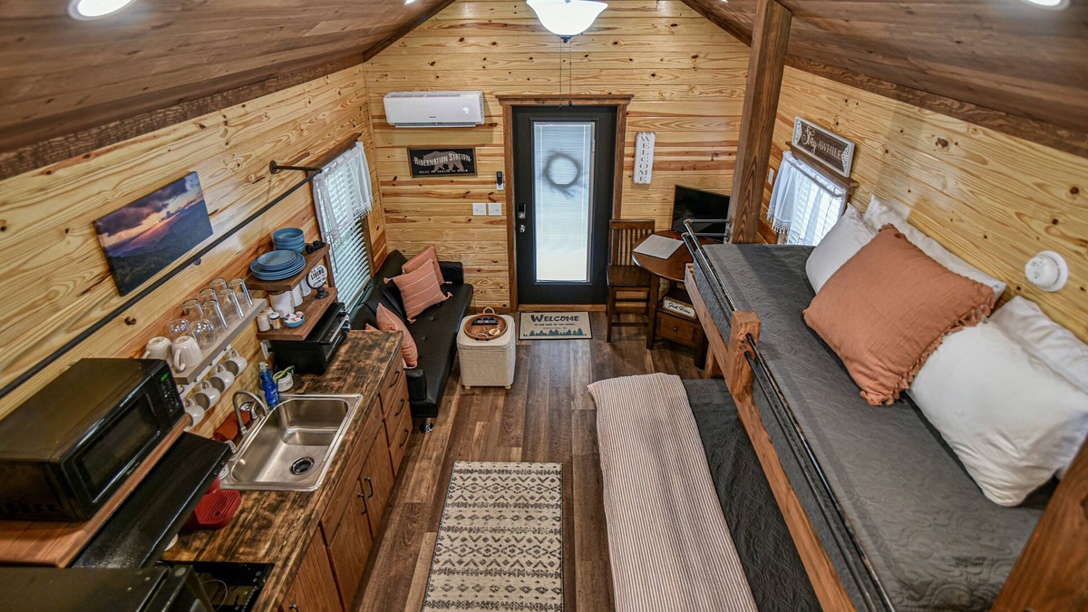 Arden Cabin | Asheville Tackle Box Tiny House