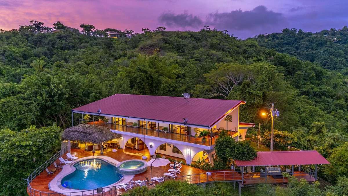 Playa Hermosa Villa | Astonishing Oceanview Mountain Villa-Private Paradise Retreat