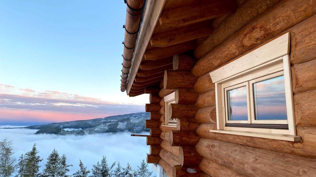 Bad Sankt Leonhard im Lavanttal Ski Chalet | Chalet Klippitz Star, 1600m log cabin in the ski area, panoramic view