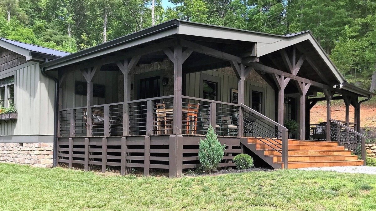 Penrose Cabin | At DuPont Forest - Newer cabin designed for relaxation and comfort.