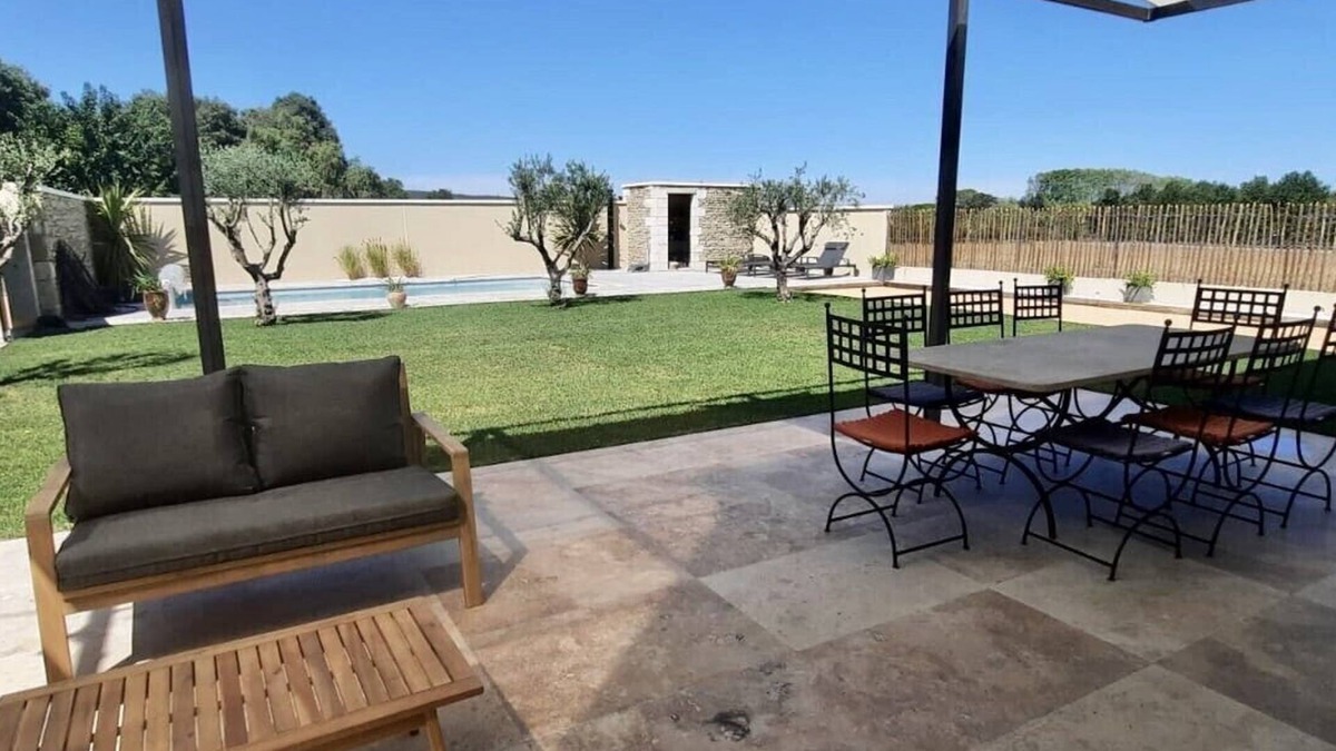 Montaren-et-Saint-Mediers House | At the gates of Uzès, renovated character cottage in large property with swimming pool