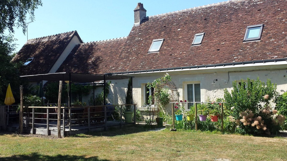 Saint-Roch House | At the gates of Tours, in a Touraine house, room with sauna