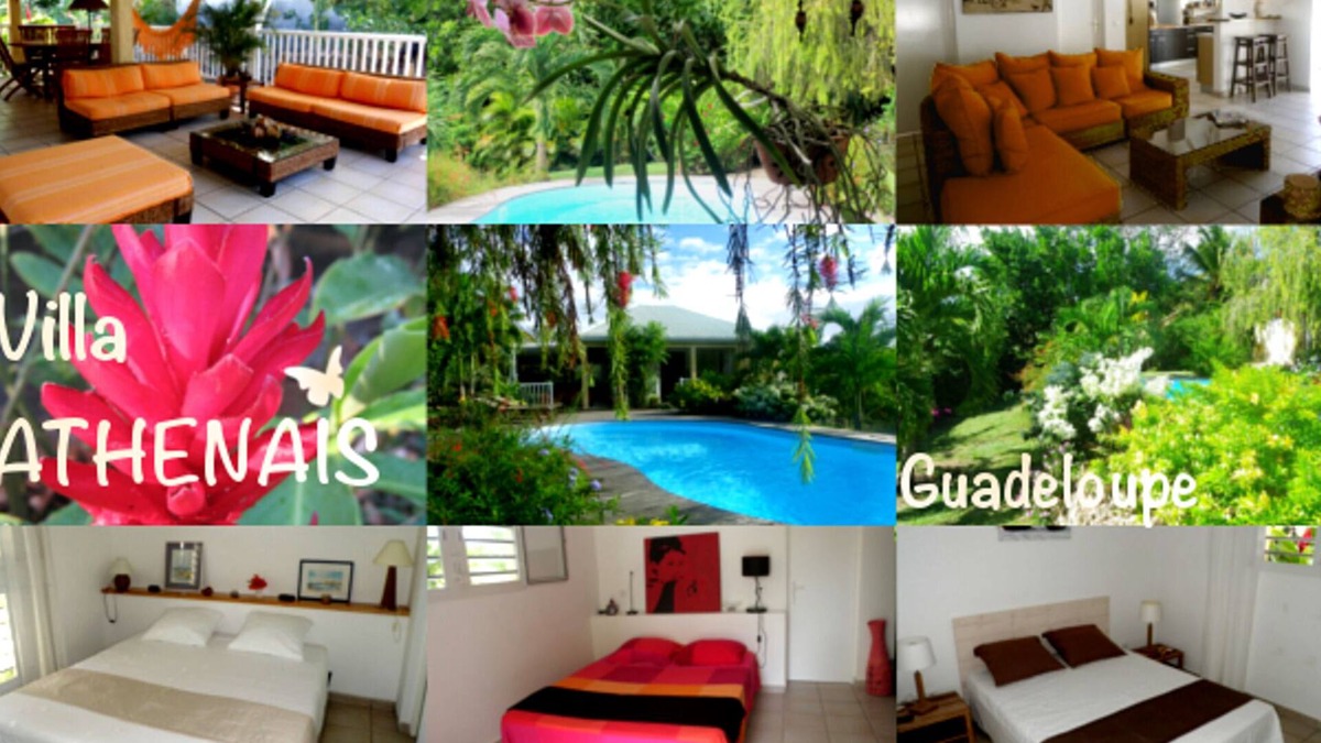 Sainte-Anne Villa | Athenais, charming villa with swimming pool in a flowered garden