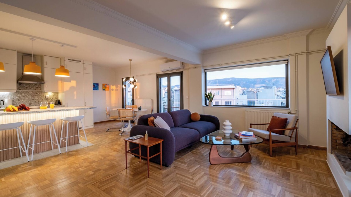 Monastiraki Apartment | Athens Panorama Penthouse by the Acropolis