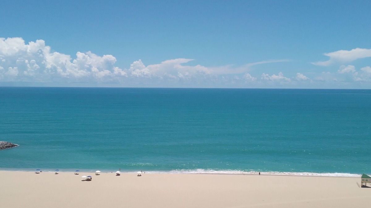 Fortaleza Apartment | ATLANTIC TERRACES, FRONT AND FULL SEA VIEW, 2 BEDROOMS, 71M, UP TO 6 SP.