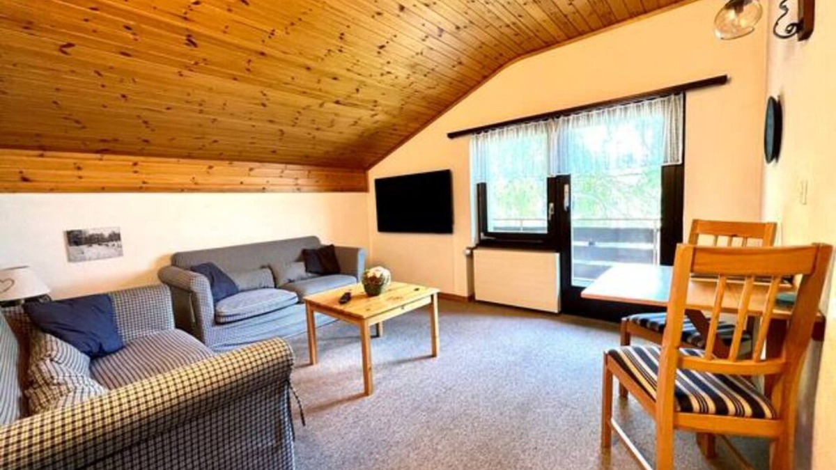 St. Niklaus Condo | Attic apartment with fantastic mountain views for 1-4 people