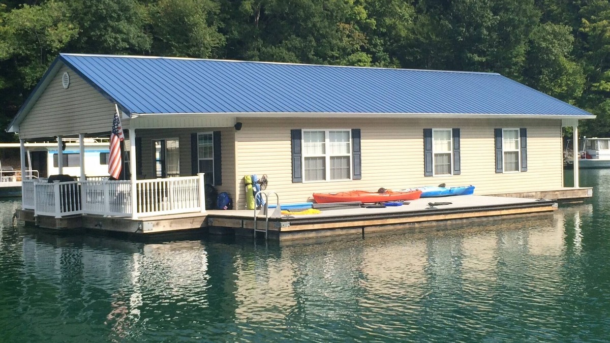 Big Creek Boat Rental | Attitude Adjustment Beautiful Floating Home on Scenic Norris Lake