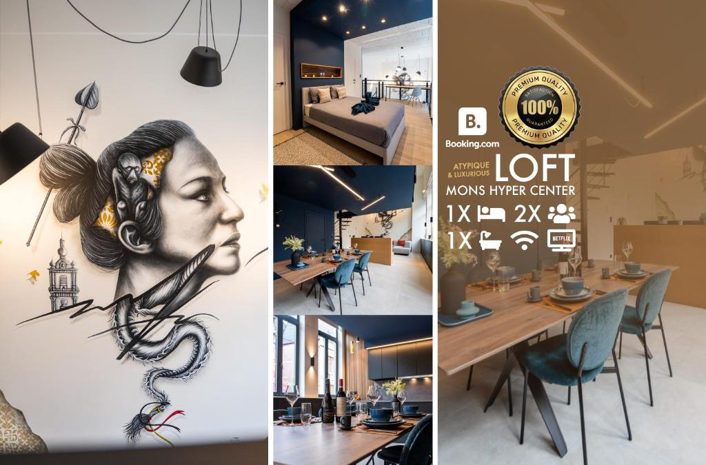 Mons Apartment | Atypique LOFT Mons City Center