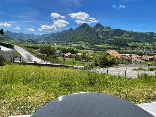 Bas-Intyamon Apartment | Au Chant des Grillons - studio ensoleillé en Gruyère