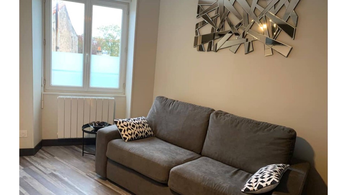Centre Ville Apartment | 🌠Au Petit Chaleureux🌠 City center - Wi-Fi - free parking