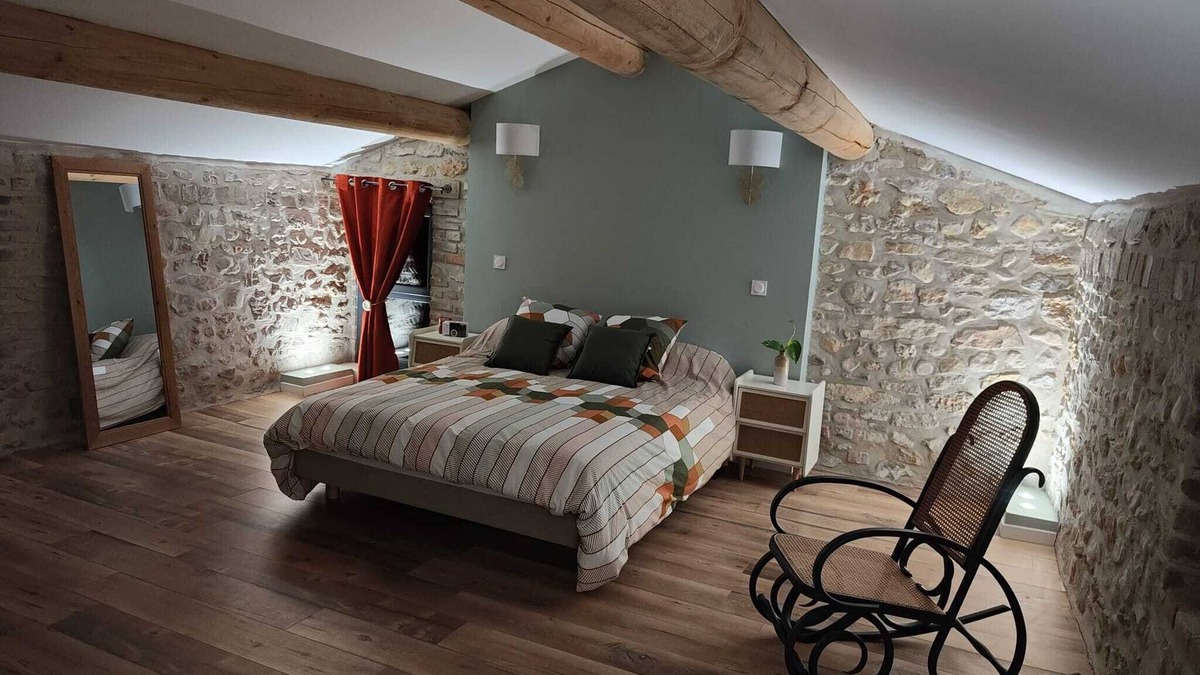 Saint-Christol-Les-Ales Other | Au Pied des Cévennes ! Mazet Romantique Rénové Avec spa et Jardin Privatifs