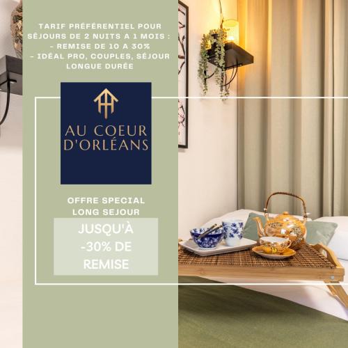 Sud Loire Apartment | Au Soleil Levant - Havre Zen à Orléans