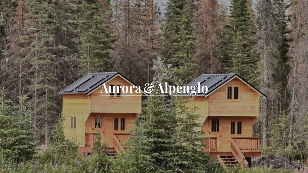 Denali Cabin | Aurora and Alpenglo Paired Lakefront Cabins