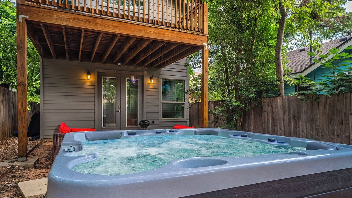 Foster Heights House | Austin Retreat Hot Tub & Relaxing Patio