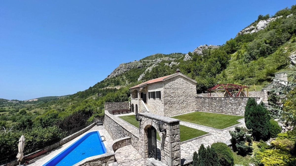 Budva Municipality Villa | Authentic Stone Villa w/Pool in a Village near Budva